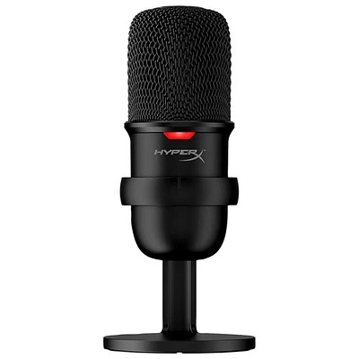 HyperX SoloCast Gaming USB Condenser Microphone - Black