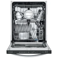 Frigidaire 24" 49dB Built-In Dishwasher with Stainless Steel Tub & Third Rack (FDSH4501AS) - Stainless Steel