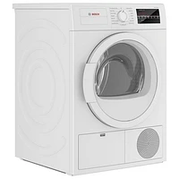 Sécheuse condensateur électrique de 4 pi³ série 300 de Bosch (WTG86403UC) - Blanc