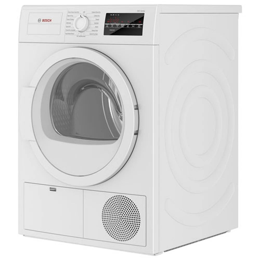 Sécheuse condensateur électrique de 4 pi³ série 300 de Bosch (WTG86403UC) - Blanc