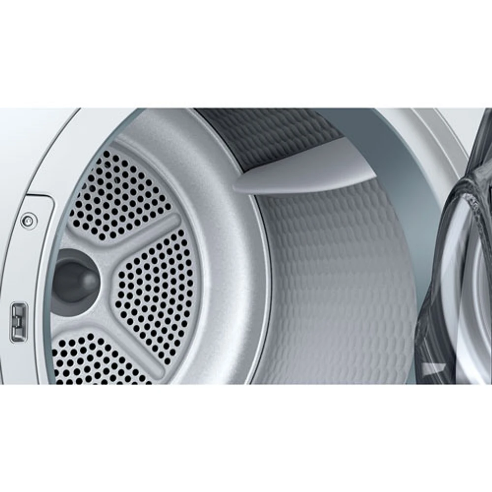 Sécheuse condensateur électrique de 4 pi³ série 300 de Bosch (WTG86403UC) - Blanc