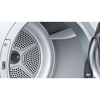 Sécheuse condensateur électrique de 4 pi³ série 300 de Bosch (WTG86403UC) - Blanc