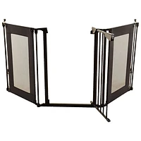 Dreambaby Denver Extra Wide Auto Close Hardware Mounted Safety Gate - Black