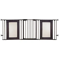 Dreambaby Denver Extra Wide Auto Close Hardware Mounted Safety Gate - Black
