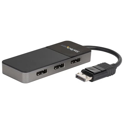 Concentrateur MST USB de StarTech pour trois moniteurs 4K (MST14DP123DP)