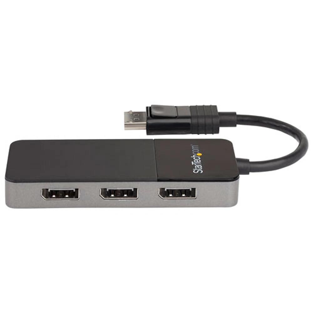 Concentrateur MST USB de StarTech pour trois moniteurs 4K (MST14DP123DP)