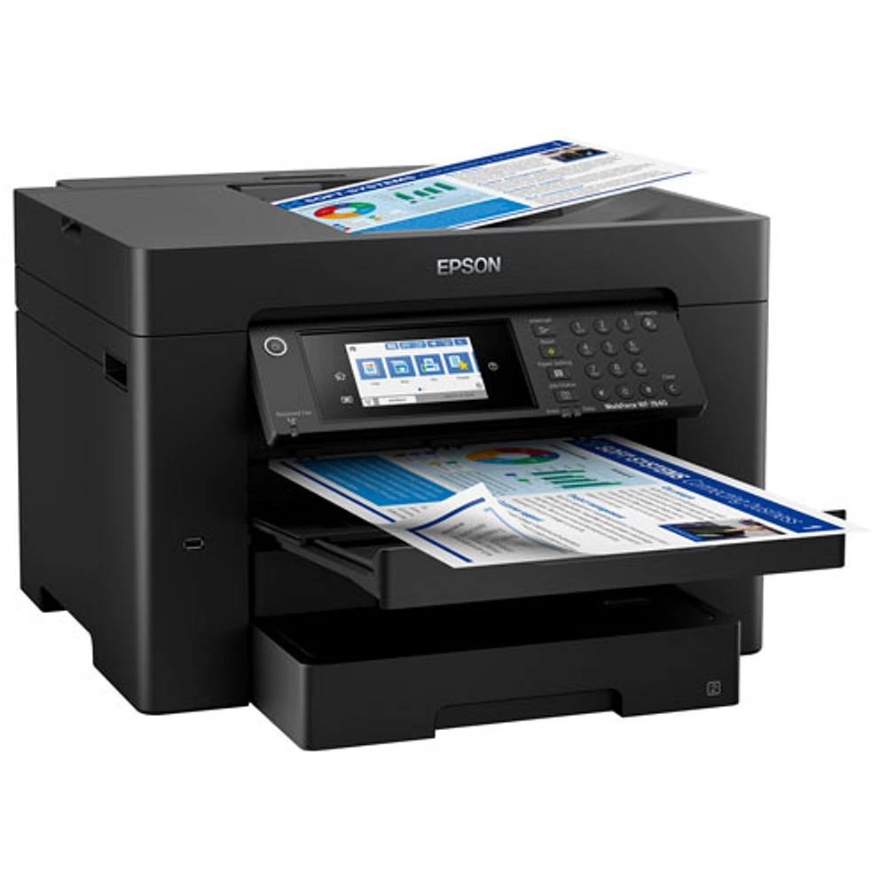Imprimante à jet d'encre sans fil tout-en-un grand format WorkForce Pro WF-7840 d'Epson