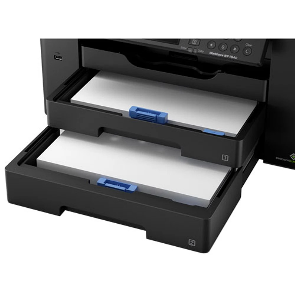 Imprimante à jet d'encre sans fil tout-en-un grand format WorkForce Pro WF-7840 d'Epson