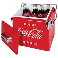 Glacière de Coca-Cola de 0,47 pi³ (CCVIC-13) - Rouge