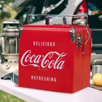 Glacière de Coca-Cola de 0,47 pi³ (CCVIC-13) - Rouge