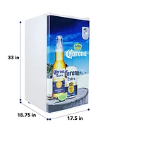Réfrigérateur de bar autonome Corona de 3,18 pi³ (COR-90) - Blanc