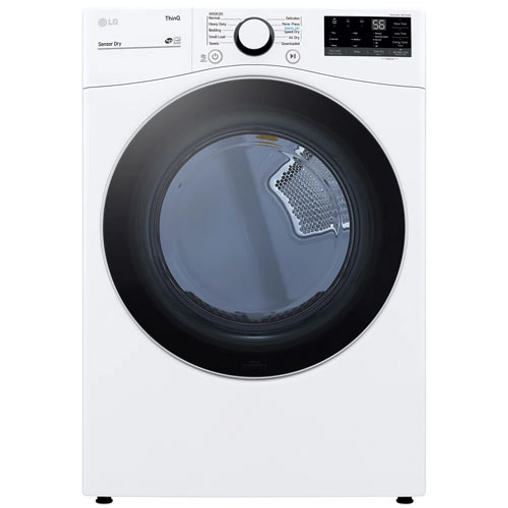 Sécheuse électrique de 7,4 pi³ de LG (DLE3600W) - Blanc