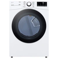 Sécheuse électrique de 7,4 pi³ de LG (DLE3600W) - Blanc