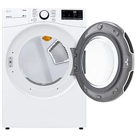 Sécheuse électrique de 7,4 pi³ de LG (DLE3600W) - Blanc
