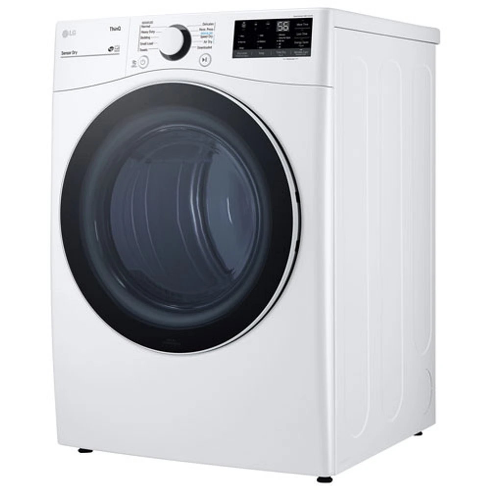 Sécheuse électrique de 7,4 pi³ de LG (DLE3600W) - Blanc