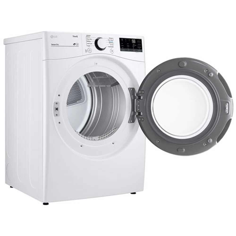 Sécheuse électrique de 7,4 pi³ de LG (DLE3600W) - Blanc