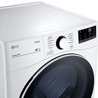 Sécheuse électrique de 7,4 pi³ de LG (DLE3600W) - Blanc