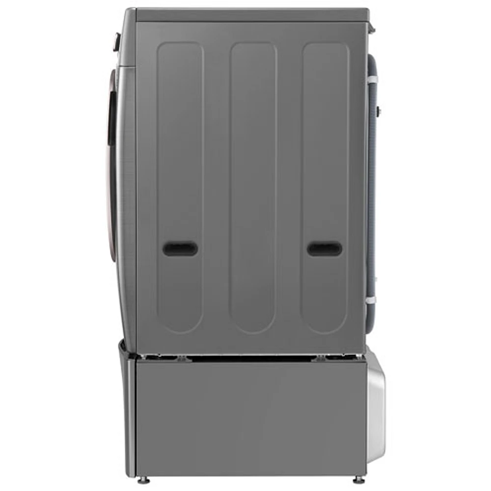 LG 5.2 Cu. Ft. Front Load Steam Washer (WM3850HVA) - Graphite Steel