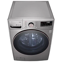 LG 5.2 Cu. Ft. Front Load Steam Washer (WM3850HVA) - Graphite Steel