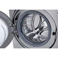LG 5.2 Cu. Ft. Front Load Steam Washer (WM3850HVA) - Graphite Steel