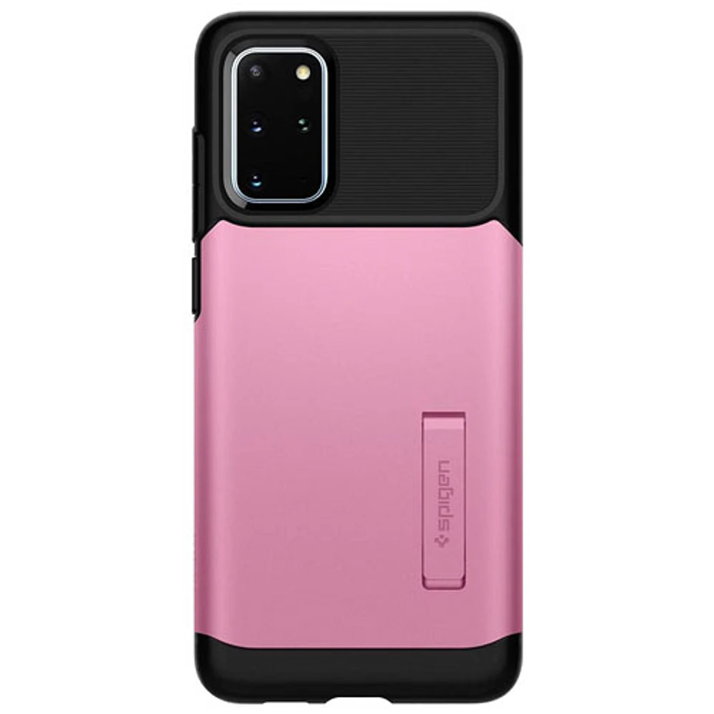 Étui rigide ajusté Slim Armor de Spigen pour Galaxy S20+ (Plus) de Samsung - Vieux rose
