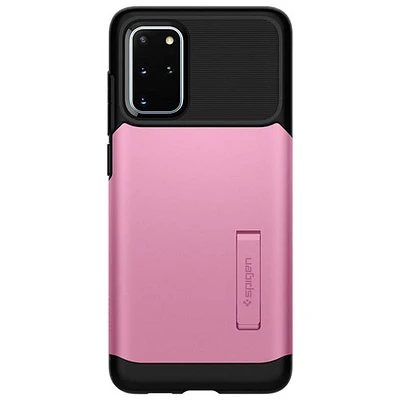 Étui rigide ajusté Slim Armor de Spigen pour Galaxy S20+ (Plus) de Samsung - Vieux rose