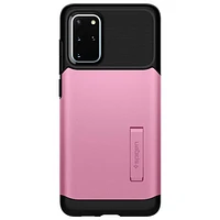 Étui rigide ajusté Slim Armor de Spigen pour Galaxy S20+ (Plus) de Samsung - Vieux rose