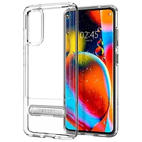 Étui rigide ajusté Slim Armor Essential S de Spigen pour Galaxy S20 de Samsung - Transparent