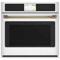 Café 30" 5 Cu. Ft. True Convection Electric Wall Oven (CTS90DP4NW2) - Matte White