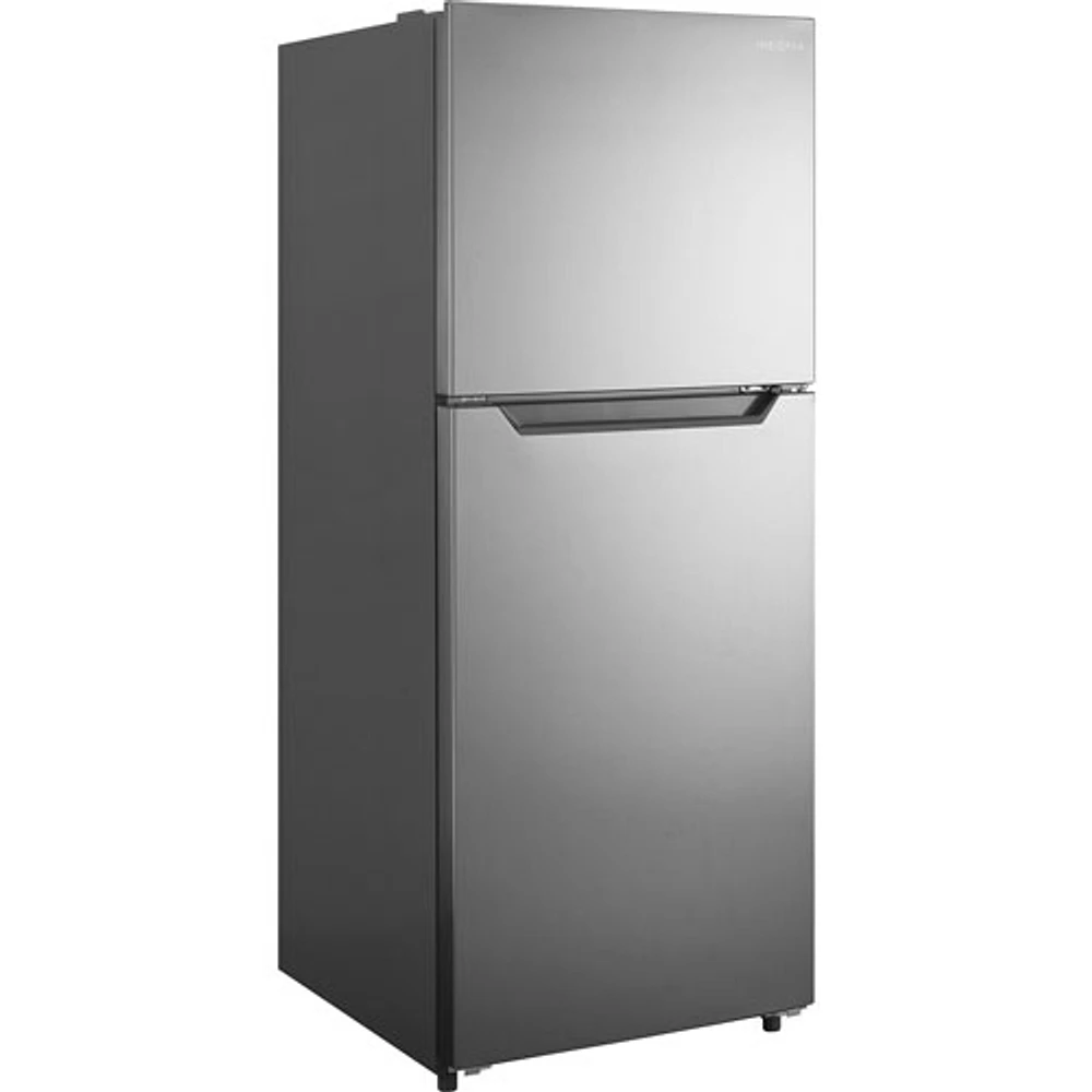 Réfrigérateur à congélateur supérieur 10,1 pi³ 24 po avec porte réversible d'Insignia (NS-RTM10SS2-C) - Acier inoxydable
