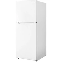 Insignia 24" 10.1 Cu. Ft. Top Freezer Refrigerator w/ Reversible Door (NS-RTM10WH2-C) - White