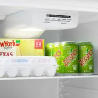 Insignia 24" 10.1 Cu. Ft. Top Freezer Refrigerator w/ Reversible Door (NS-RTM10WH2-C) - White