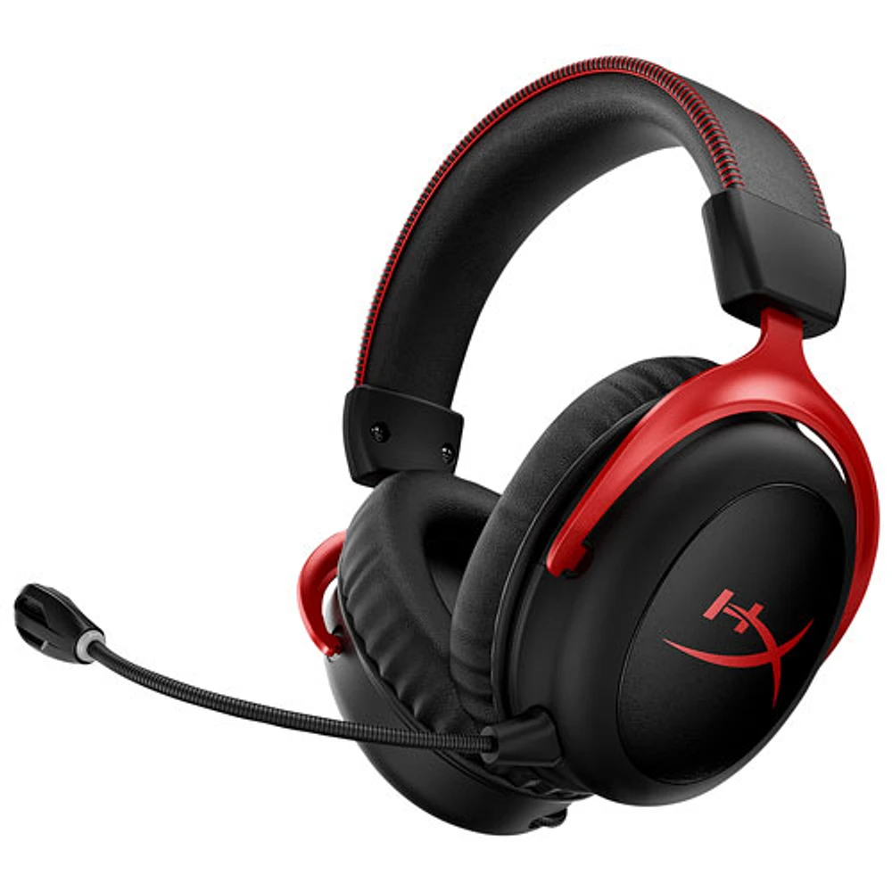 Casque de jeu sans fil Cloud II de HyperX - Noir/Rouge