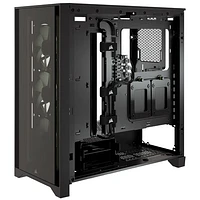 Corsair iCUE 4000X RGB Mid-Tower ATX Computer Case - Black