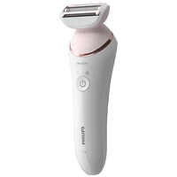 Épilateur avec ou sans mousse série 8000 avec trousse d'accessoires de Philips (BRE720/14)