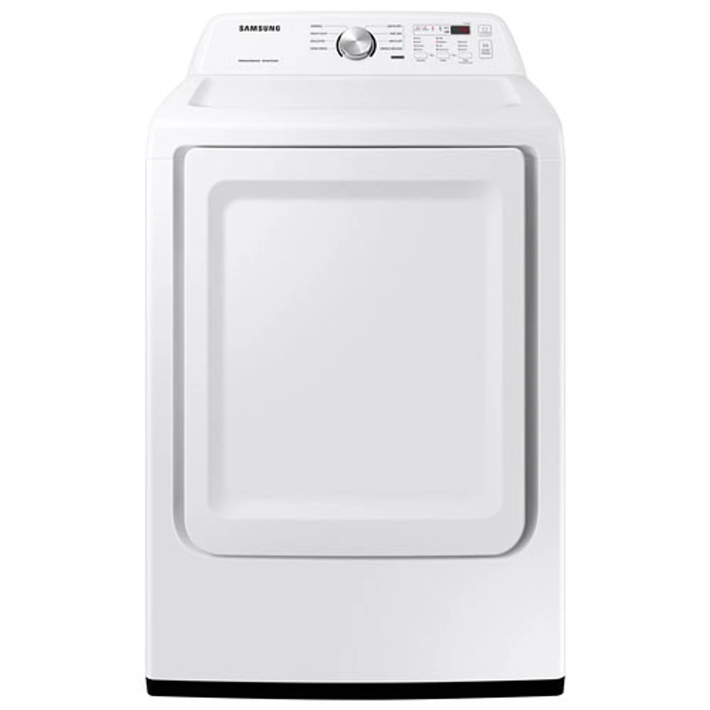 Sécheuse électrique de 7,2 pi³ de Samsung (DVE45T3200W) - Blanc