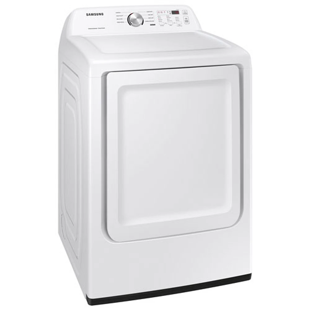 Sécheuse électrique de 7,2 pi³ de Samsung (DVE45T3200W) - Blanc