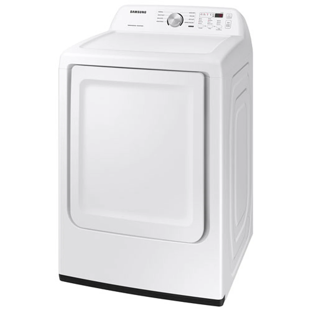 Sécheuse électrique de 7,2 pi³ de Samsung (DVE45T3200W) - Blanc