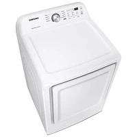 Sécheuse électrique de 7,2 pi³ de Samsung (DVE45T3200W) - Blanc