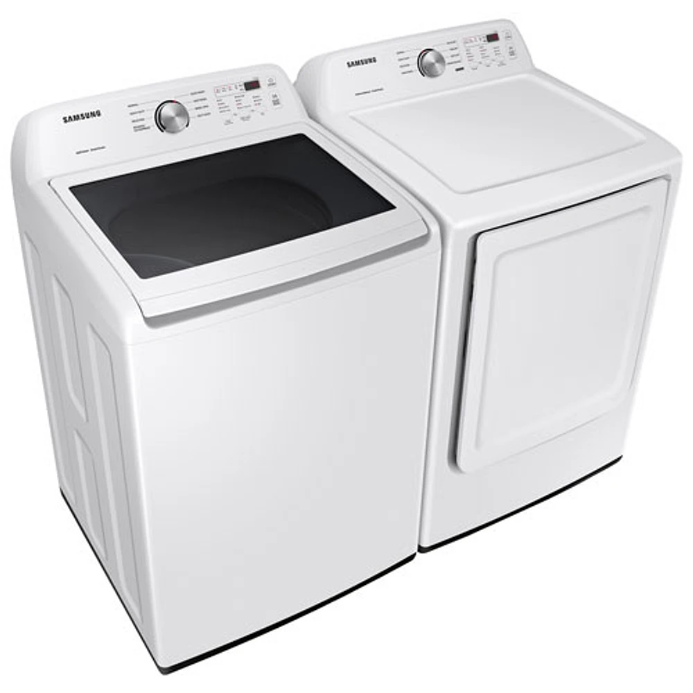 Sécheuse électrique de 7,2 pi³ de Samsung (DVE45T3200W) - Blanc
