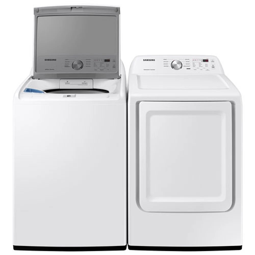Sécheuse électrique de 7,2 pi³ de Samsung (DVE45T3200W) - Blanc