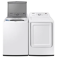Sécheuse électrique de 7,2 pi³ de Samsung (DVE45T3200W) - Blanc