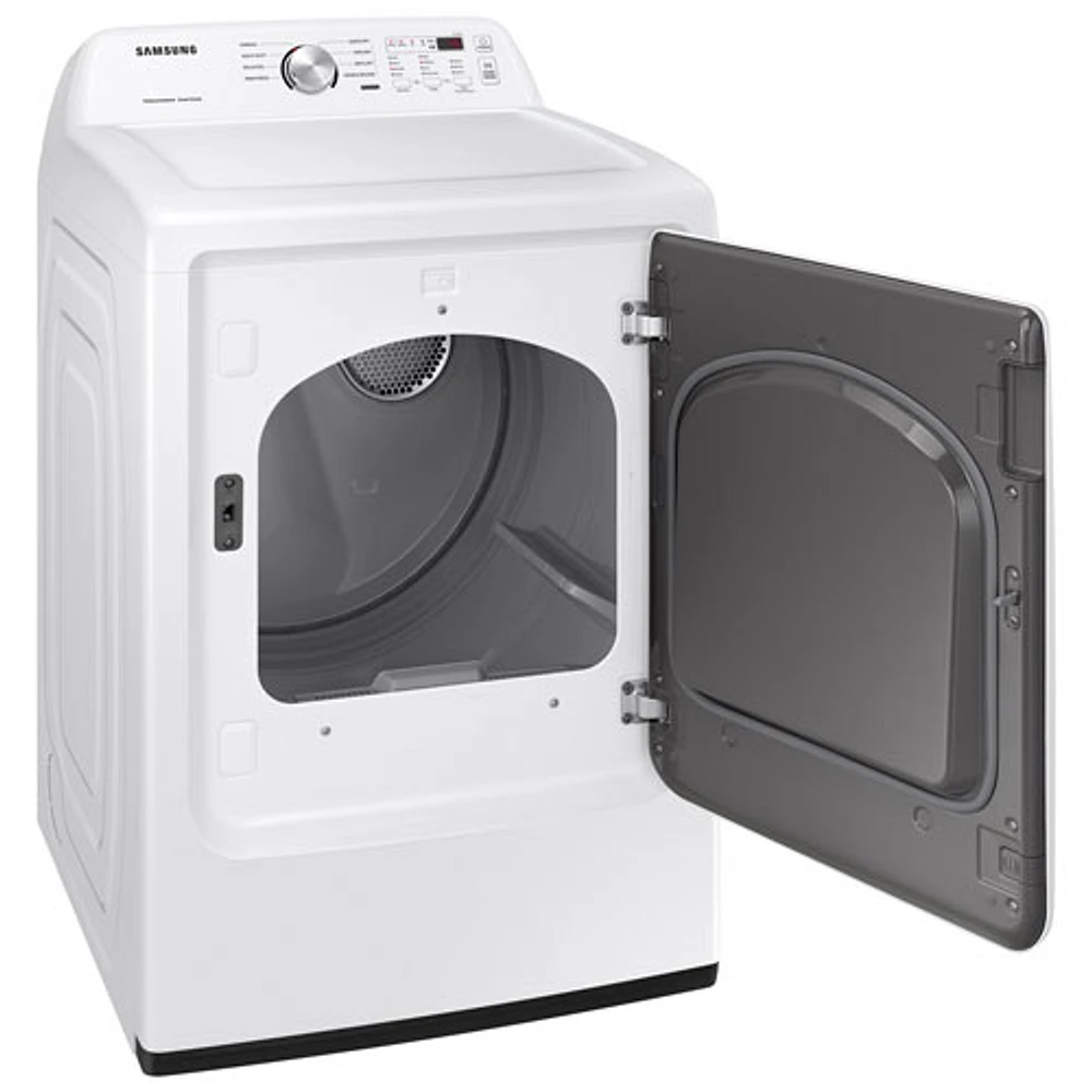 Sécheuse électrique de 7,2 pi³ de Samsung (DVE45T3200W) - Blanc