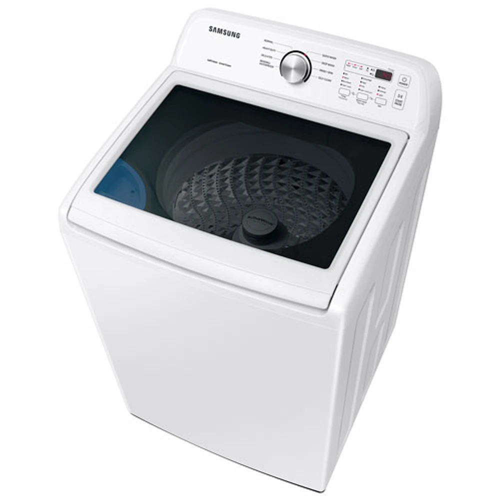 Laveuse à chargement par le haut de 5 pi³ de Samsung (WA44A3205AW) - Blanc