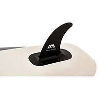 Aqua Marina Drift 10 ft. 10 in. Inflatable Stand-Up Paddleboard w/ Fishing Rod Holders - Grey/White