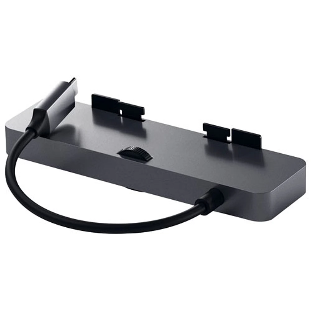 Concentrateur USB-C à 6 ports avec pince pour iMac/iMac Pro (2017) (ST-TCIMHM) - Gris cosmique