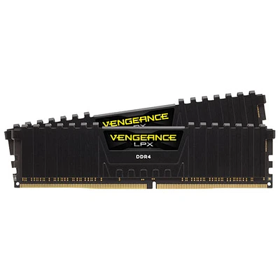 Mémoire DDR4 32 Go (2 x 16 Go) 3200 MHz Vengeance LPX de Corsair pour PC (CMK32GX4M2E3200C16)