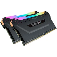 Mémoire DDR4 16 Go (2 x 8 Go) 3200 MHz Vengeance RGB Pro de Corsair pour PC (CMW16GX4M2C3200C16)