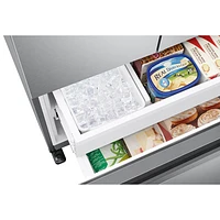Samsung 33" 17.5 Cu. Ft. Counter-Depth French Door Refrigerator with Ice Dispenser (RF18A5101SR) - SS