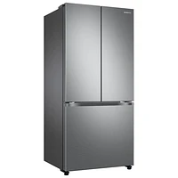 Samsung 33" 17.5 Cu. Ft. Counter-Depth French Door Refrigerator with Ice Dispenser (RF18A5101SR) - SS